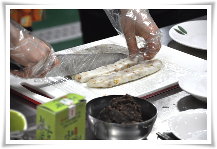 녹차활용 음식만들기 체험행사(인절미퐁듀 만들기)